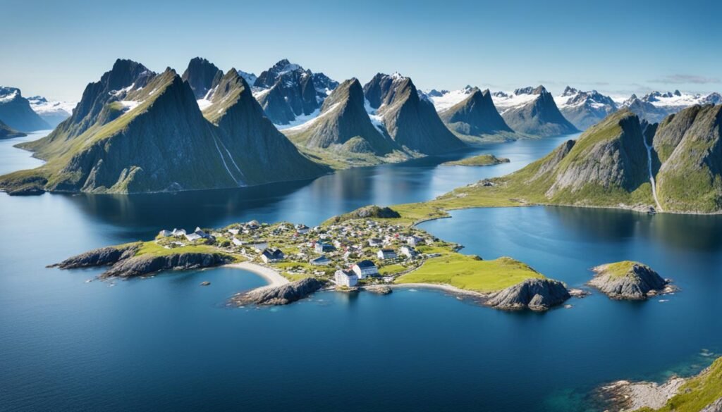 Majestic Scenery of Lofoten Islands